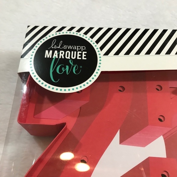 NEW HEIDI SWAPP 25 Marquee light up diy red xmas - Picture 7 of 10